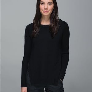 Lululemon Yin to You Knit Open Side Sweater Size 6